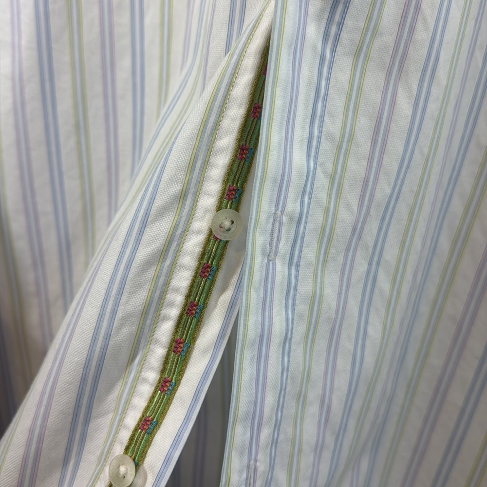 Robert Graham Striped Button Down Shirt - Picture 5 of 8